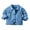 Light Blue, variant on IBTOM CASTLE Toddler Kid Baby Boys Girls Denim Jacket Long Sleeve Button Down Jeans Coat Cowboy Overcoat Hoodie Casual Outwear 4-5 Years Purple