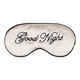 thumbnail image 1 of Antifaz de seda para dormir, bordado, gran antifaz, antifaz nocturno para hombres, mujeres y niños (beige), 1 of 5