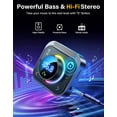 thumbnail image 4 of JOYROOM Bluetooth 5.3 Car Wireless FM Transmitter Adapter, 3-Port PD & QC 3.0 USB C Charger, Radio Aux Handsfree Car Kit, Music Player with Air Vent Clip, 4 of 10
