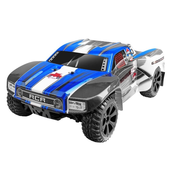 Redcat Racing Blackout SC Brushed Electric Motor RC Short Course Truck, Blue