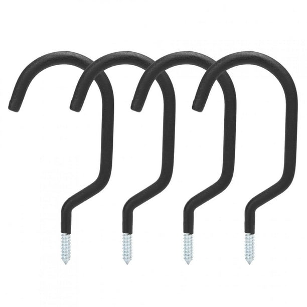 Suspensión de bicicleta, 4 piezas de metal para pared de bicicleta, gancho de almacenamiento para bicicleta, soportes de montaje en pared, funcionalidad inteligente