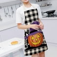 thumbnail image 7 of 1Pc Clearance Under $3 Kids Halloween Apron Childrens Apron For Childrens Baking, Polyester Skeleton Bones Apron E (E), 7 of 7