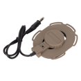 thumbnail image 1 of Auriculares militares orejeras suaves diadema ajustable auriculares Walkie Talkie protección auditiva Unilateral para CS, 1 of 8