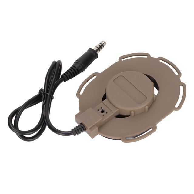 Auriculares militares orejeras suaves diadema ajustable auriculares Walkie Talkie protección auditiva Unilateral para CS