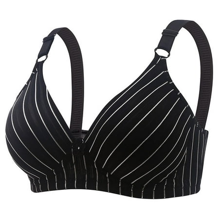 GENGING Bras Clearance Woman s Fashion Plus Size Wire 50% off Clear Comfortable Push Up Bra Underwear