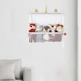 thumbnail image 6 of DOMELAY Toy Storage Bedroom Hanging over Door Organizer Stuffed Animal Net Hammock, 6 of 9
