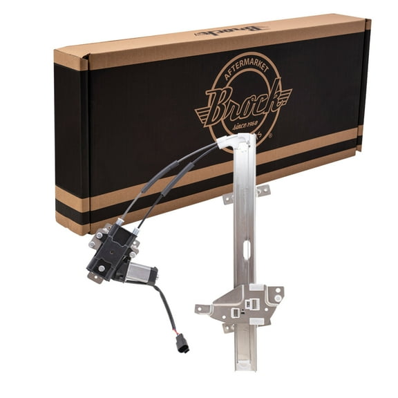Brock Window Regulator w/ Motor for 1997-2003 Grand Prix Sedan Front Right 10315137