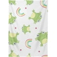 thumbnail image 2 of GZHJMY Cute Frog Tablecloth, Rectangle Waterproof Washable Polyester Table Cover for Picnic Dinner Holiday Party Decor, 54 x 72 Inch, 2 of 7