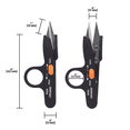 thumbnail image 6 of Zenport H370 Thread and Floral Clipper with Lock, 1.5 Inch Stainless Steel Blades, Black - 12 Pack, 6 of 6