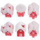 thumbnail image 5 of Decorative Miniature Model Tiny Snow House Model Diy Micro Landscape Decoration Families Friends 6Pcs, 5 of 5