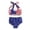 Blue-2, variant on Shadoumai Girls Tankini Swimsuits with Shorts 10-12 Rash Guard Girls' Swimwear Bikini Drawstring Girls Tankini Swimsuit 3 Piece Rash Guard Bathing Suits for Girls
