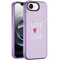thumbnail image 3 of For iPhone 16E (E edition) / SE4 (2025) Double Layer Design IMD TPU Case - Love, 3 of 3