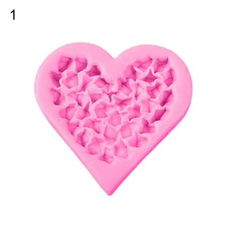 

Diamond Love Lollipop Silicone Mold Coral Cake Fondant Chocolate Mold DIY Tool