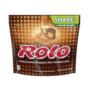 ROLO Creamy Caramels Wrapped in Rich Chocolate Candy, 10.6 oz, 3 Pack