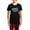 With Red Plaid Pant, variant on CafePress - Facts Dont Care Women's Dark Pajamas - Women's Short Sleeve Print T-Shirt and Pants Dark Cotton Pajama Set