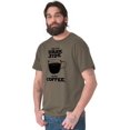 thumbnail image 5 of Come to the Darkside We Have Coffee Men's Graphic T Shirt Tees Brisco Brands 2X, 5 of 6