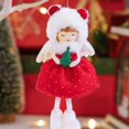 thumbnail image 2 of Lindos muñecos de ángel de Navidad, adornos navideños para el árbol de Navidad, adornos navideños para el hogar, decoración navideña de Año Nuevo 2024, regalos para niños, 2 of 5