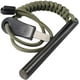 thumbnail image 1 of Arrancador de fuego de pedernal perforado de ferrocerio de supervivencia de 4 pulgadas, kit de barra de ferro con mango de campo de paracord y percutor TUNC Sencillez, 1 of 5