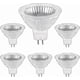 thumbnail image 1 of MR16 Halogen Bulb GU5.3 Base, 50W 12V Dimmable Warm White 2700K, 800 Lumens, Spotlight for Recessed Lighting, Pack of 6, 1 of 4