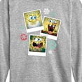 thumbnail image 3 of SpongeBob SquarePants - Christmas Photo Collage - Toddler And Youth Long Sleeve Graphic T-Shirt, 3 of 6