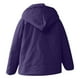 thumbnail image 4 of Chaquetas y abrigos casuales de manga larga sin capucha para mujer, jersey de cuello redondo, chaqueta acolchada de manga larga, holgada, con media cremallera y capucha con cordón ajustable., 4 of 6