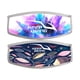thumbnail image 2 of Máscara de buceo impermeable de repuesto para buceo, snorkel, natación, Slap Rosado morado, 2 of 9