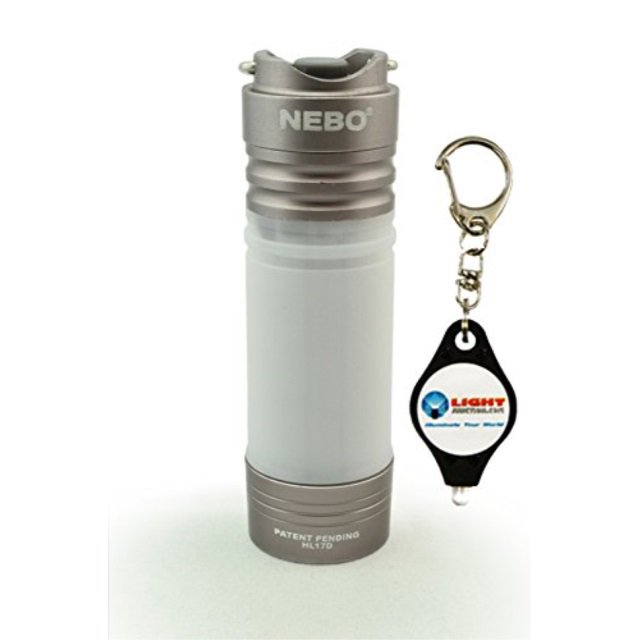 NEBO NEBO Mini Keychain LED Flashlight Poplite Base Bundle