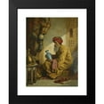 thumbnail image 2 of John Adam Houston 14x18 Black Modern Framed Museum Art Print Titled - Inspecting the Vase (1880), 2 of 5