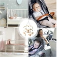 thumbnail image 3 of Baby Mobile for Crib Felt Portable Baby Mobile Soft Toy Sensory Neutral Design Handmade Nursery Decor, 3 of 5
