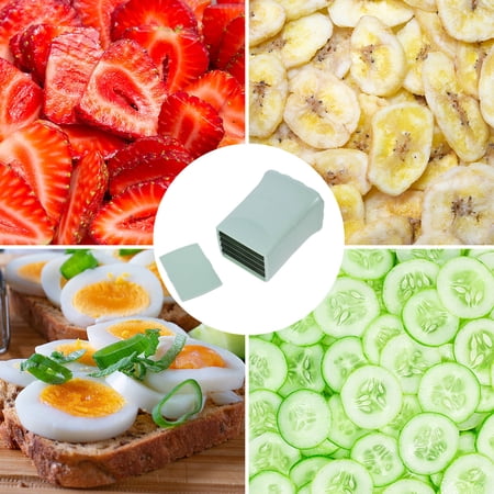 OUNONA 1Set Portable Vegetable Slicer Cutter Stainless Steel and ABS Kitchen Gadget
