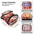thumbnail image 3 of Cupid Double Layered Insulated Refrigerated Lunch Bag with Large Capacity and Hand Carry - 7.1x11.4x16.1 Inches, 3 of 6