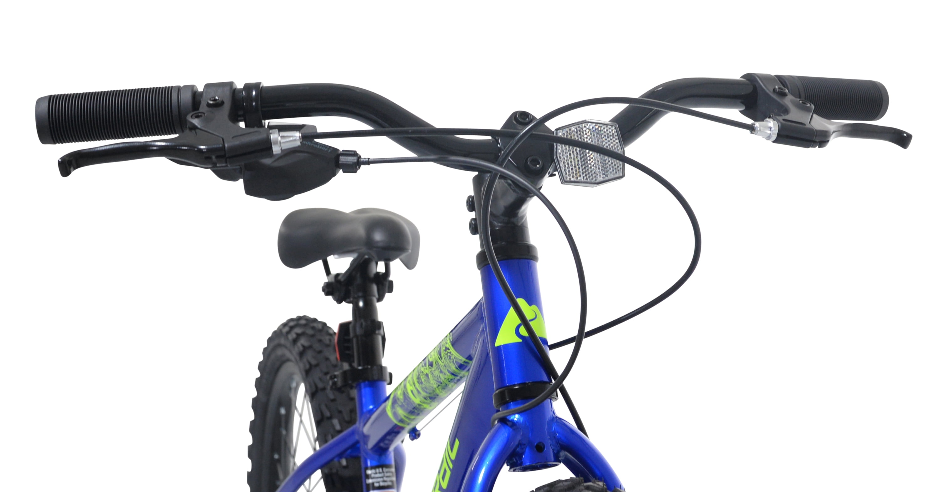 20" Ozark Trail Mountain Bicycle, 7 Speed, Fits Riders 3'11"-4'4", Child, Unisex, Blue