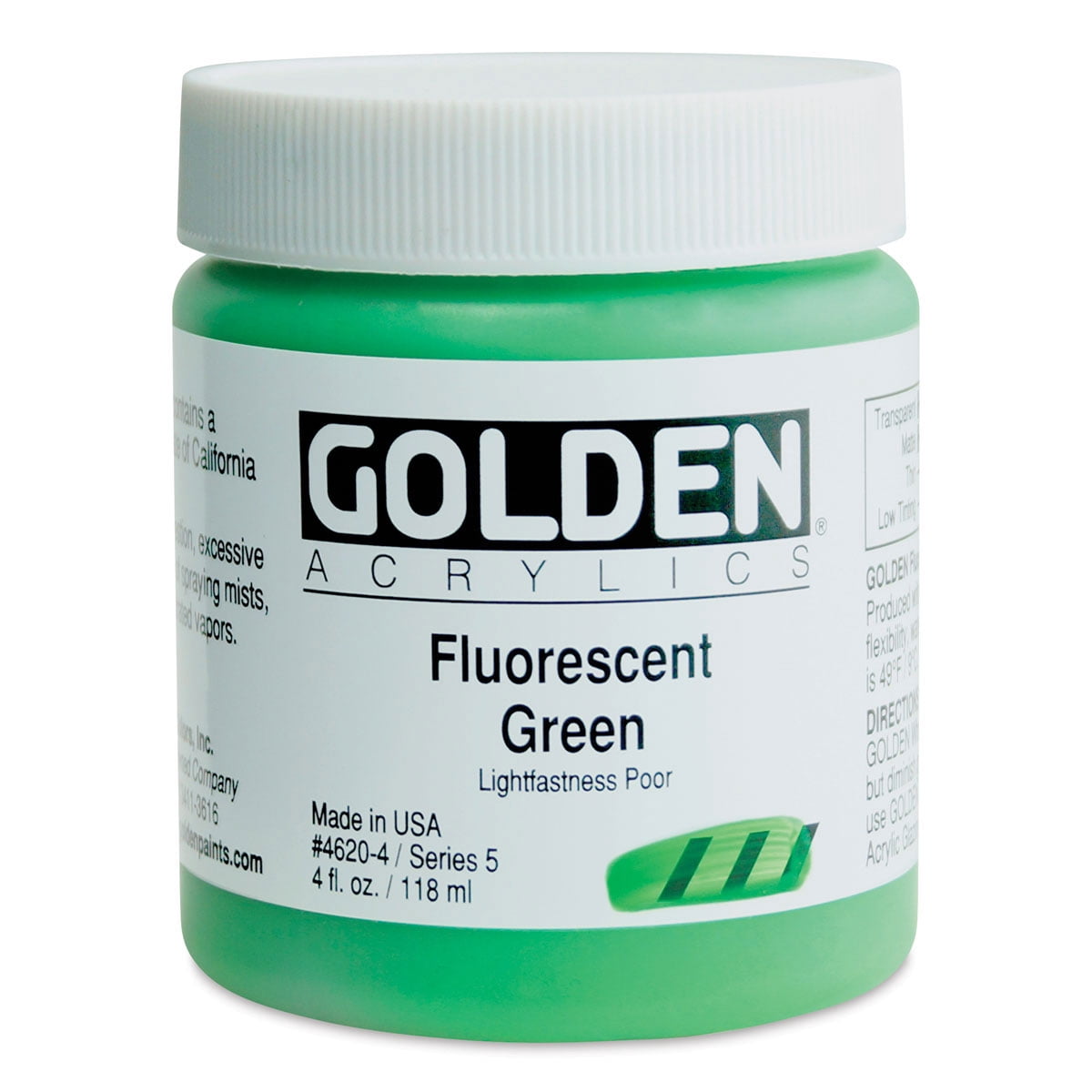 Fluor Acr Green 4Oz by Golden