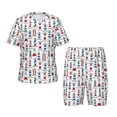 thumbnail image 1 of Balery Lighthouse And Beacon Conjunto de Pijama Infantil de Manga Corta con Estampado – Ropa de Dormir de Algodón Suave-4X-Large, 1 of 6