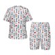 thumbnail image 1 of Fotbe Lighthouse And Beacon Pijama Estampada de 2 Piezas para Niños – Ropa de Dormir de Manga Corta Cómoda para Niños y Niñas, Camiseta y Shorts de Algodón-XX-Large, 1 of 6