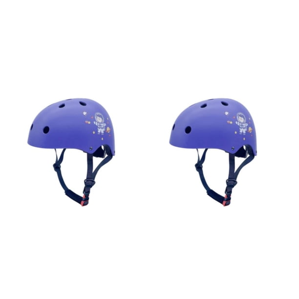 Casco de seguridad Eigraketly alta densidad para bicicletas astronauta azul METRO(55-58CM)