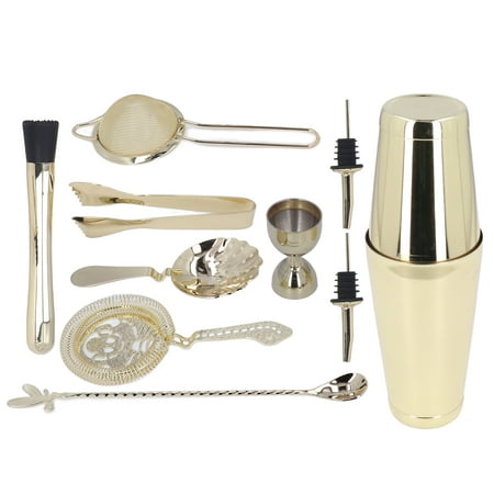

Cocktail Shaker Cocktail Mixing Tool Multipurpose For Household For Party Gold