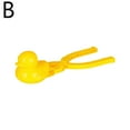 thumbnail image 4 of Daily Mix Store Jouets Fabricant de Boules de Neige, Canard Jaune Fabricant de Boules de Neige Jouets avec Poignée, Canard Boule de Neige, Outils de Dessin Animé Fabricant de Forme Sno Canard, 4 of 8