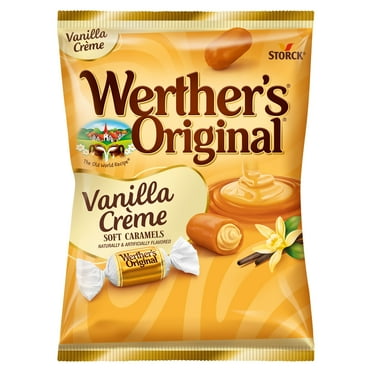 Werther's Original Soft Vanilla Crème Caramel Candy, 4.51 oz Bag Storck