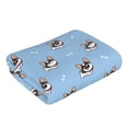 thumbnail image 3 of Kll French Bulldog2 Ultra Absorbent & Soft Hand Towels For Bath, Hand, Face, Gym And Spa-27.5x16in, 3 of 9