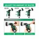 thumbnail image 4 of Pistola rociadora para manguera de jardín, patrones ajustables, pistola rociadora para manguera, boquilla rociadora de alta presión, perfecta para regar plantas, lavar autos, duchar mascotas(verde), 4 of 5