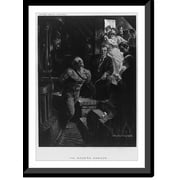 Historic Framed Print, The modern Samson.Wm. Balfour-Ker., 17-7/8" x 21-7/8"