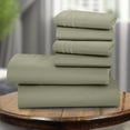 thumbnail image 2 of 1800 Count 6 Piece Bedsheet Set Extra Soft Deep Pocket Hotel Bed Sheets, 2 of 12