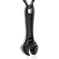 thumbnail image 2 of Wrench Urn Necklace for Ashes for Women Men Ashes Holder Stainless Steel Hammer Cremation Jewelry for Ashes Pendant, 2 of 5