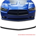 thumbnail image 3 of Ikon Motorsports Compatible with 11-14 Charger Sedan 4Dr Carbon Fiber Texture Front Bumper Lip OE Style - PP, 3 of 4
