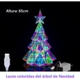 thumbnail image 3 of CM-TOP | Árbol navideño Poligonal con luz de 65CM | 47 * 47 * 65cm | Arbol de Navidad | Lámpara para árbol de Navidad | Lámpara Decorativa de Navidad | Lampara, 3 of 5