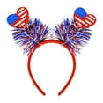 thumbnail image 2 of Avdolw Independence Day Colour Stripe Flag Hair Bands - Party Decorations Headbands (Plastic, Multicolor), 2 of 6