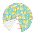 thumbnail image 3 of Bingfone Christmas Tree Skirt Mat Christmas Decoration Interior 30"-Yellow Lemon, 3 of 8