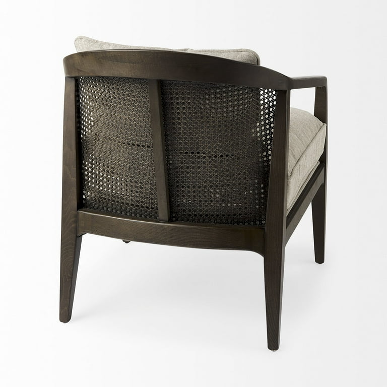 Fusion Dark Cane Back Arm Chair Fusion Dark Cane Back Arm Chair