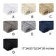 thumbnail image 5 of Wosthever Alfombrilla de chenilla sin derramamiento con fuerte absorción de agua exquisita textura hecha a mano baño blanco lechoso 17*24 Type2 NO2, 5 of 6